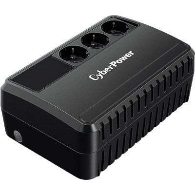 CyberPower UPS с AVR, 650VA/360W, Line-Interactive, 3x Schuko, Runtime at 9 (BU650EG)