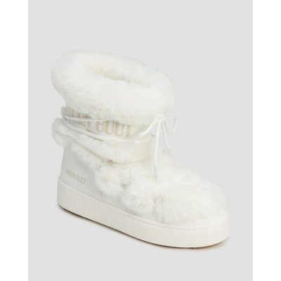 Moon Boot Ltrack Faux Fur Wp 24501300002 White 002