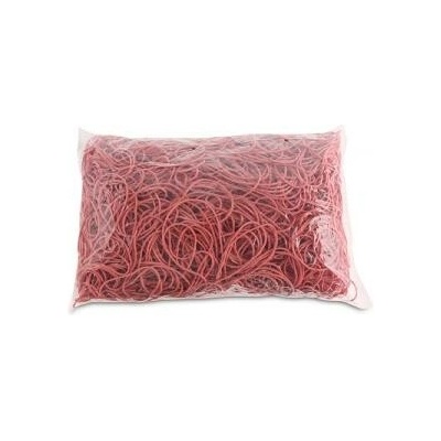 Gumičky Office Products 100mm 1kg červené