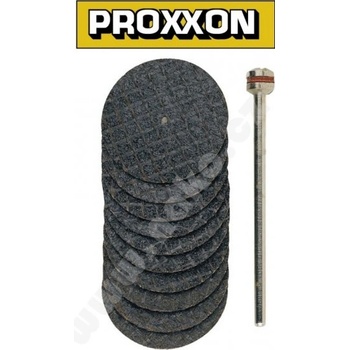 Řezné kotouče pr. 22x0,8 mm sada 10 ks + trn