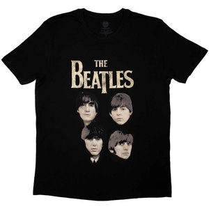 The Beatles 4 Heads Black XL Риза (BEATTEE443MB04)