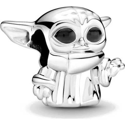 P&J Jewellery Stříbrný přívěsek Baby Yoda SBSW1 Barva: Stříbrná