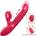 Erospace G-Spot Vibrator with Thrusting Motion & Clitoral Stimulation Sweet Play A2 Red