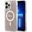 GUESS Кейс Guess GUHMP14XH4STP за iPhone 14 Pro Max 6.7", розов / розов, твърд, 4G MagSafe (GUE002767-0)