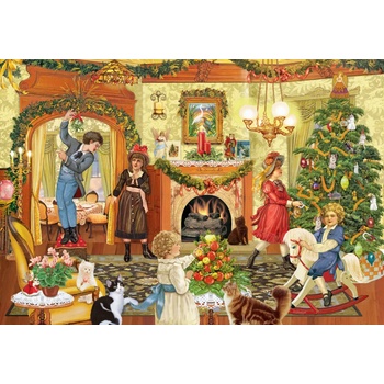 Grafika - Puzzle Where Should We Hang The Mistletoe - 1 000 piese