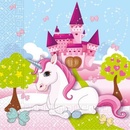 Procos Servítky Unicorn 33x33cm 20ks