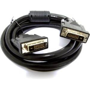  Oem dvi-d към dvi-d m/m видеокабел 3 м черен с двойна връзка xdvikabdvidual3 (xdvikabdvidual3)