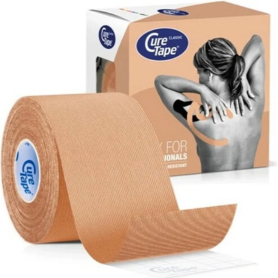CureTape Classic kineziologická páska béžová 5 cm x 5 m