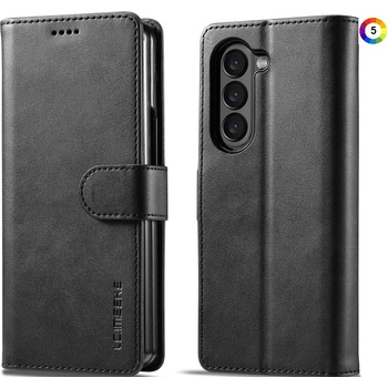 Image 1 of Samsung Galaxy Z Fold5 5G LC. IMEEKE Кожен Калъф и Протектор