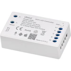 Ultralux Smart 2.4G RF WIFI контролер за RGBW LED лента 16A, 192W (12VDC), 12-24VDC (SSWFRGBW)