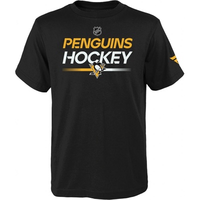 Outerstuff dětské tričko Pittsburgh Penguins Apro Wordmark Ss Ctn Tee