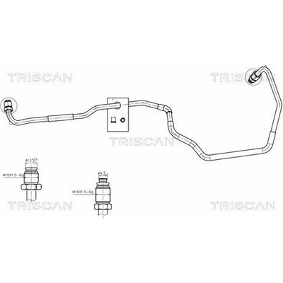 Hydraulická hadica pre riadenie TRISCAN 8516 43007