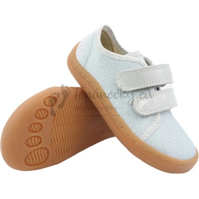 Froddo detské barefoot plátenky G1700379-2 silver