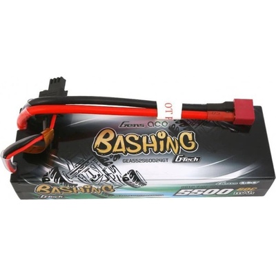 Gens ace G-Tech 5500mAh 7,4V 2S1P 60C auto Lipo Battery Pack Hardcase 24 s T konektorem