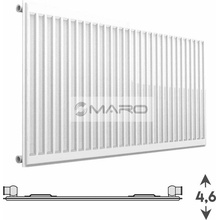 Korad Radiators Klasik Ventil Kompakt 10 VK 600 mm x 600 mm 10V600600