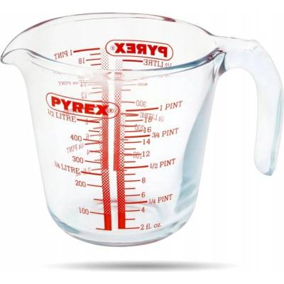 Kuchynská odmerka Pyrex sklenená, viacfarebná, 500 ml