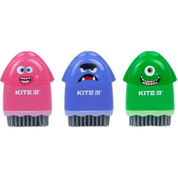 Острилка с резервоар и гума Kite Лица Микс (1907043-K21-365)