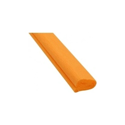 JUNIOR Papier krepový - sv. oranžový 05