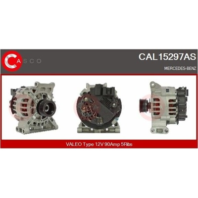 ALTERNATOR 12V 90A CAL15297AS