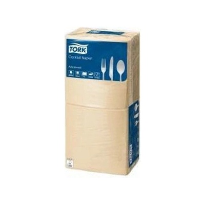 TORK papírové ubrousky 2V slonová kost 200ks 24x24cm