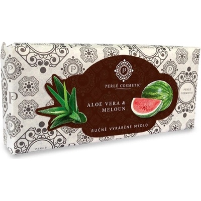 Perlé Cosmetics mydlo Aloe vera a melón 115 g
