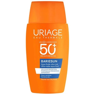 Uriage Bariesun Ултраматиращ аква флуид, SPF50+, 50 ml