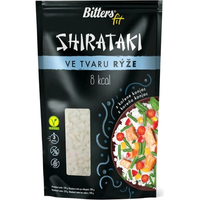Bitters Shirataki konjakové těstoviny ve tvaru rýže 320 g
