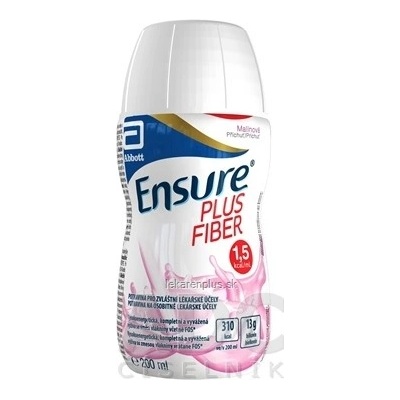 Ensure Plus Fiber malinová príchuť 30 x 200 ml