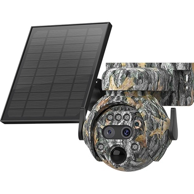 Solárna kamera Viking HDs04 4G sivá