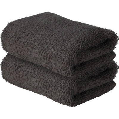 Livarno froté ručník pro hosty 30 x 50 cm 2 kusy antracitová – Zbozi.Blesk.cz