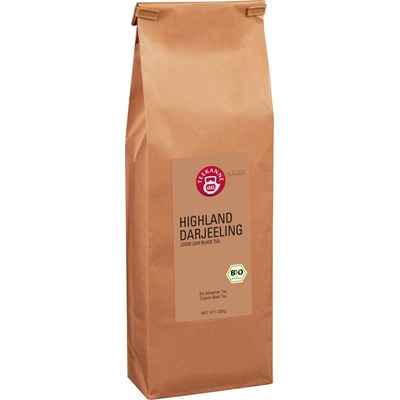 TEEKANNE Organic Highland Darjeeling Black Tea sypaný 200 g