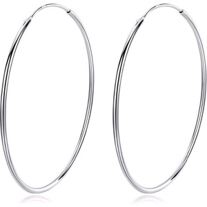 Silenti Jewelry Сребърни обеци "Обръч