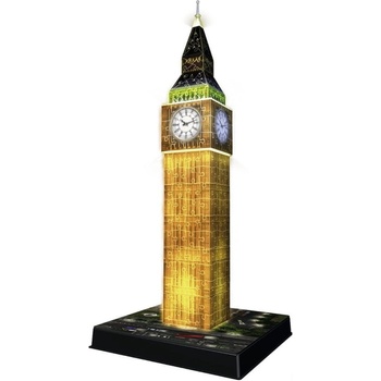 Ravensburger 3D puzzle svítící Big Ben 216 ks