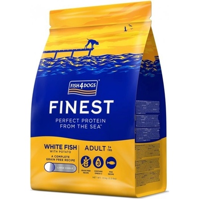 Fish4Dogs Finest White Fish Adult 1,5 kg