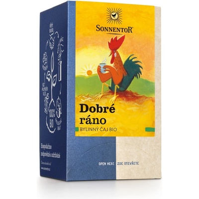 SONNENTOR - Добро утро, торбички чай, био, 18 бр