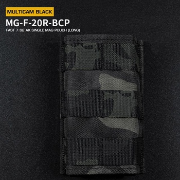 Wosport Fast type Single molle na 7.62 zásobníky pro AK MC Black