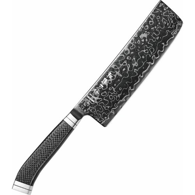 HEZHEN kuchyňský nůž Nakiri CARBON X10 (7")