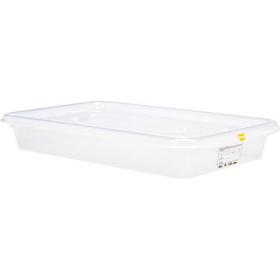 Denox gastronádoba GN1/1 s víkem GASTRONOX, 65 mm, polypropylen, objem 9 L, hermetická 12560_030