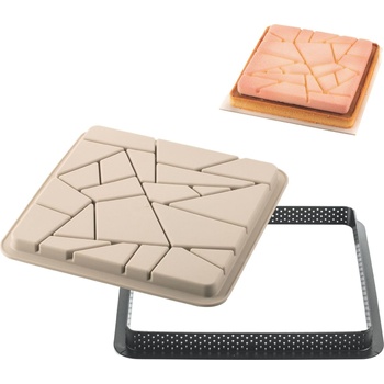 Silikomart Форма за торти Kit Tarte Liberty силиконова (20.398.13.0065)