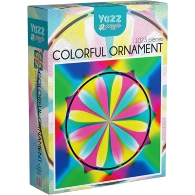 Yazz Пъзел Yazz Puzzle от 1023 части - Цветен орнамент (3849)