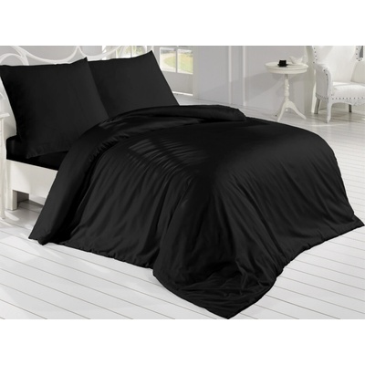 Brotex obliečky Satén Čierna 220x220 70x90