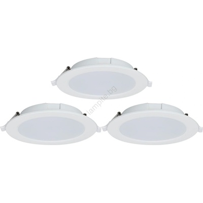 Aigostar Aigostar-К-кт 3x LED Димируема лампа за вграждане MESH 9W/230V 2700K-6500K Ø 14, 5 см (AI1987)