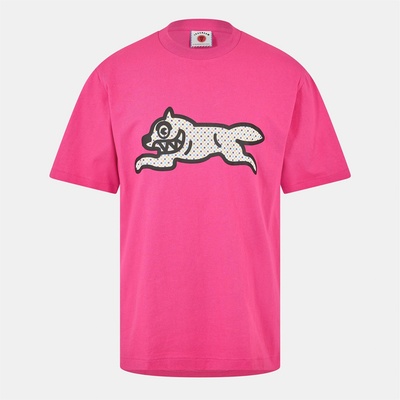 ICECREAM Тениска ICECREAM Polka Dot Run Dog T-Shirt - Pink