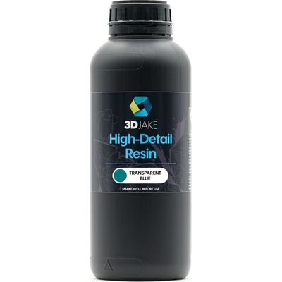 3DJAKE 8K High-Detail Resin Transparent Blue - 1.000 g (02-33120721)