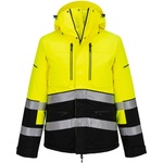 Portwest hi-vis ev4 ev467 / Мъжко зимно светлоотразително яке - жълто/черно xxxl (ev467ybrxxxl)