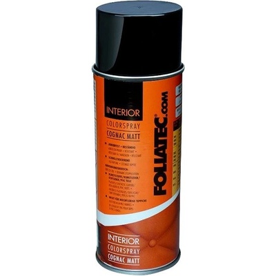 FOLIATEC farba do interiéru – Interior Color Spray 400 ml, farba koňaková matná