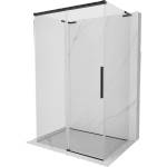 Mexen Rox-3S L 3-стенна плъзгаща се душ кабина 150 x 70 см, прозрачна, черна - 8C2L-150-070-70-00-3S (8C2L-150-070-70-00-3S)