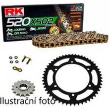 RK Racing Chain Řetězová sada Yamaha XTZ 690 Tenere 700 Rally Edition ABS 20-21