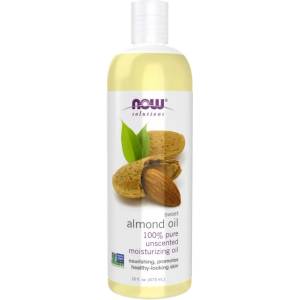 NOW Foods Sweet Almond Oil | 100% Pure Moisturizing Oil [473 мл] Лосион за тяло