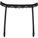 Passion Shelly Garter Belt Black XXL/XXXL